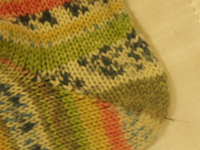 かかと編みを克服しよう かかとの編み方色々 Sockaholicな毎日