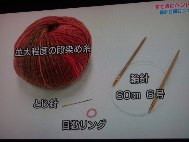 男性にもおすすめ 輪針で編むニット帽 NHK すてきにハンドメイド: SOCKAHOLICな毎日